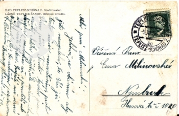 Lazně Teplice 1938 95 001 ●